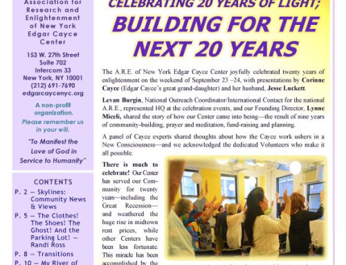 Oct-Dec 2017 Open Door Newsletter: A True Ghost Tale, Building for Our Next 20 Years, A Lesson from the Civil War, Sacred Spaces in NYC—and More!